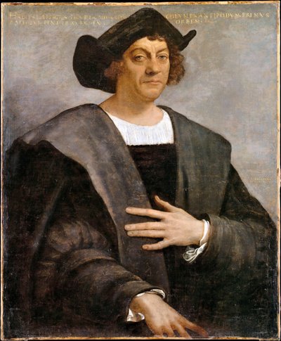 Ritratto di un uomo, detto Cristoforo Colombo da Sebastiano del Piombo